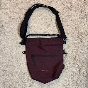 Sherpani Dark Red and Black Messenger Bag